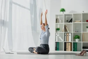 yoga poses to enchance focus and productivity