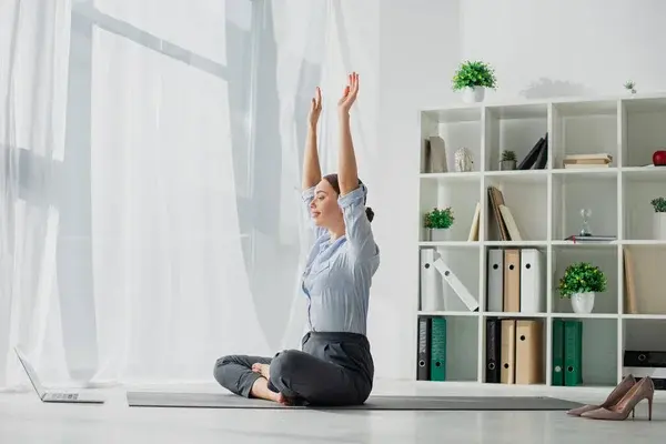 yoga poses to enchance focus and productivity